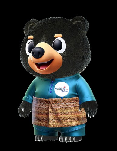 Sun Bear in Baju Melayu